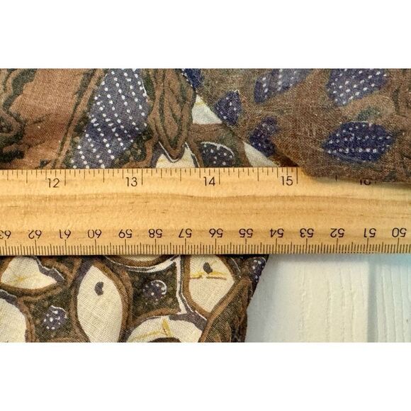 intage Gunne Sax by Jessica 70s San Francisco Bohemian Batik Crochet Maxi Dress - Picture 9 of 9